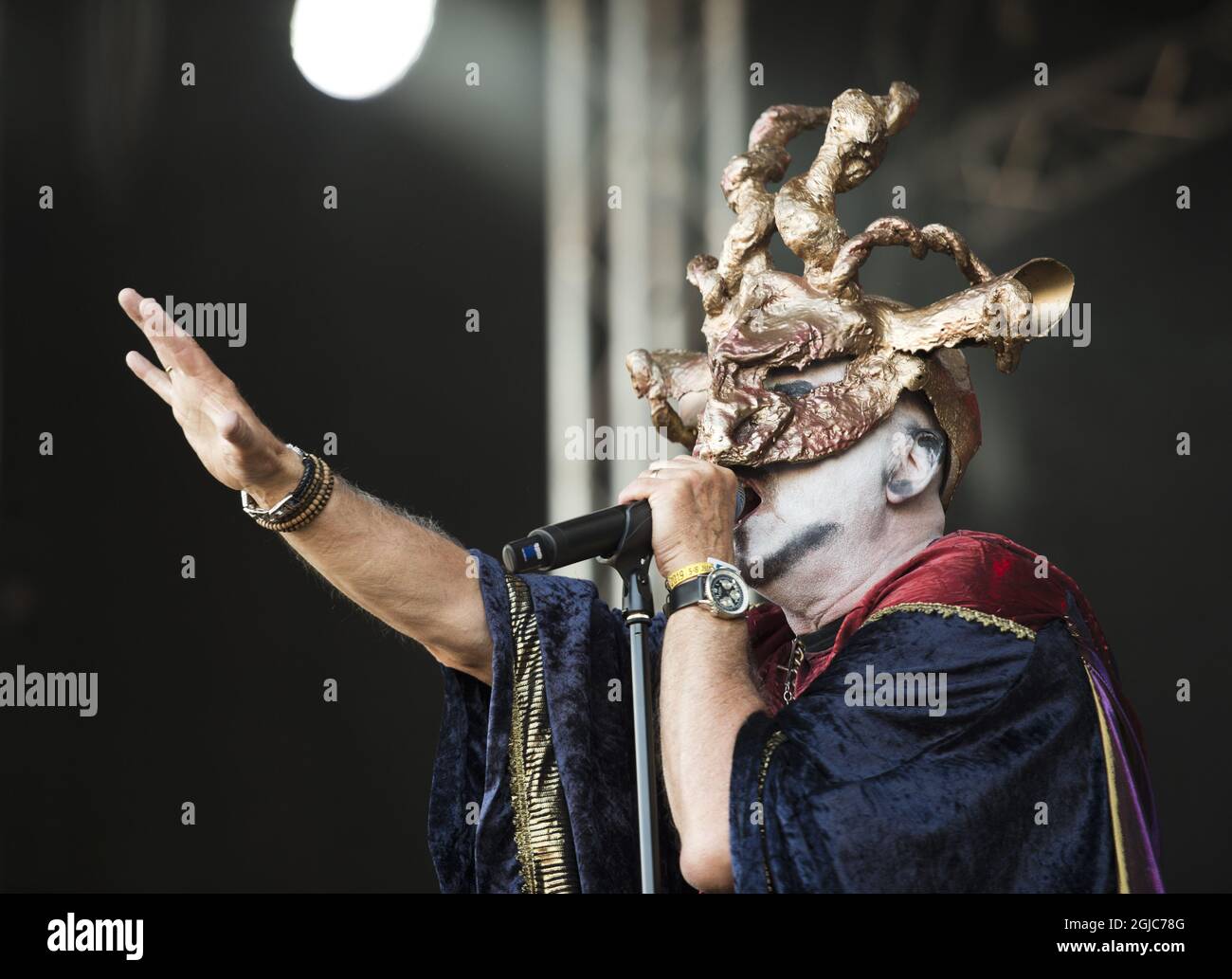 Sweden Rock Festival 2019. Dave Hill, Demon. 2019-06-05 C) NILSSON RICKARD / AFTONBLADET / TT * * * EXPRESSEN OUT * * * AFTONBLADET / 85703 Foto Stock