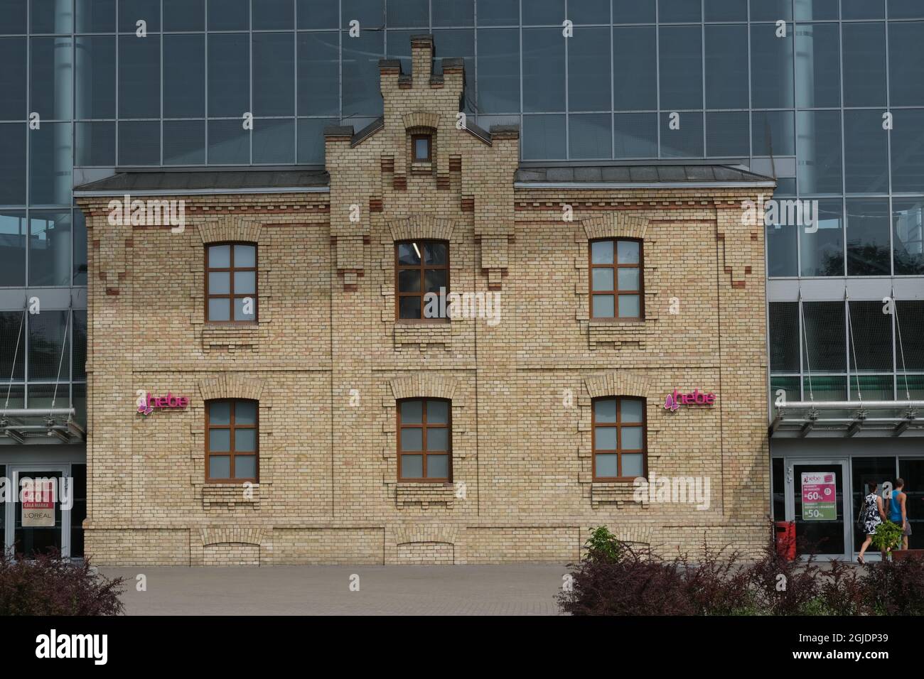 Suwalki, Polonia - 15 luglio 2021: Ciò che rimane della Germania e dei comunisti costringe il carcere dove i membri della resistenza polacca sono stati rinchiusi. Foto Stock