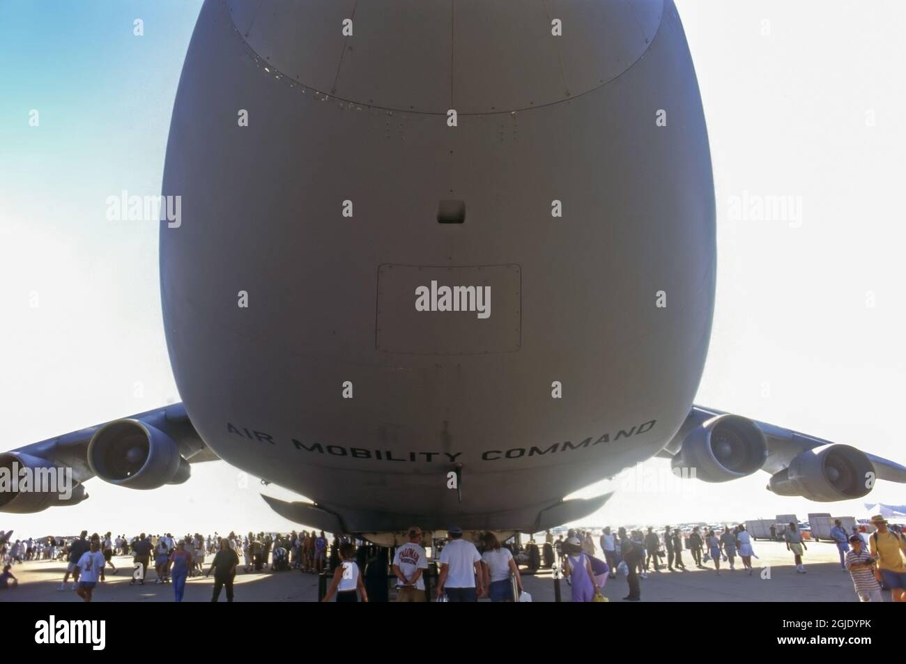 Velivoli militari con comando di mobilità aerea Foto Stock