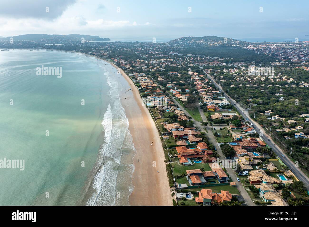 Spiaggia di Rasa, Buzios, Brasile. Spiagge brasiliane. Foto Stock