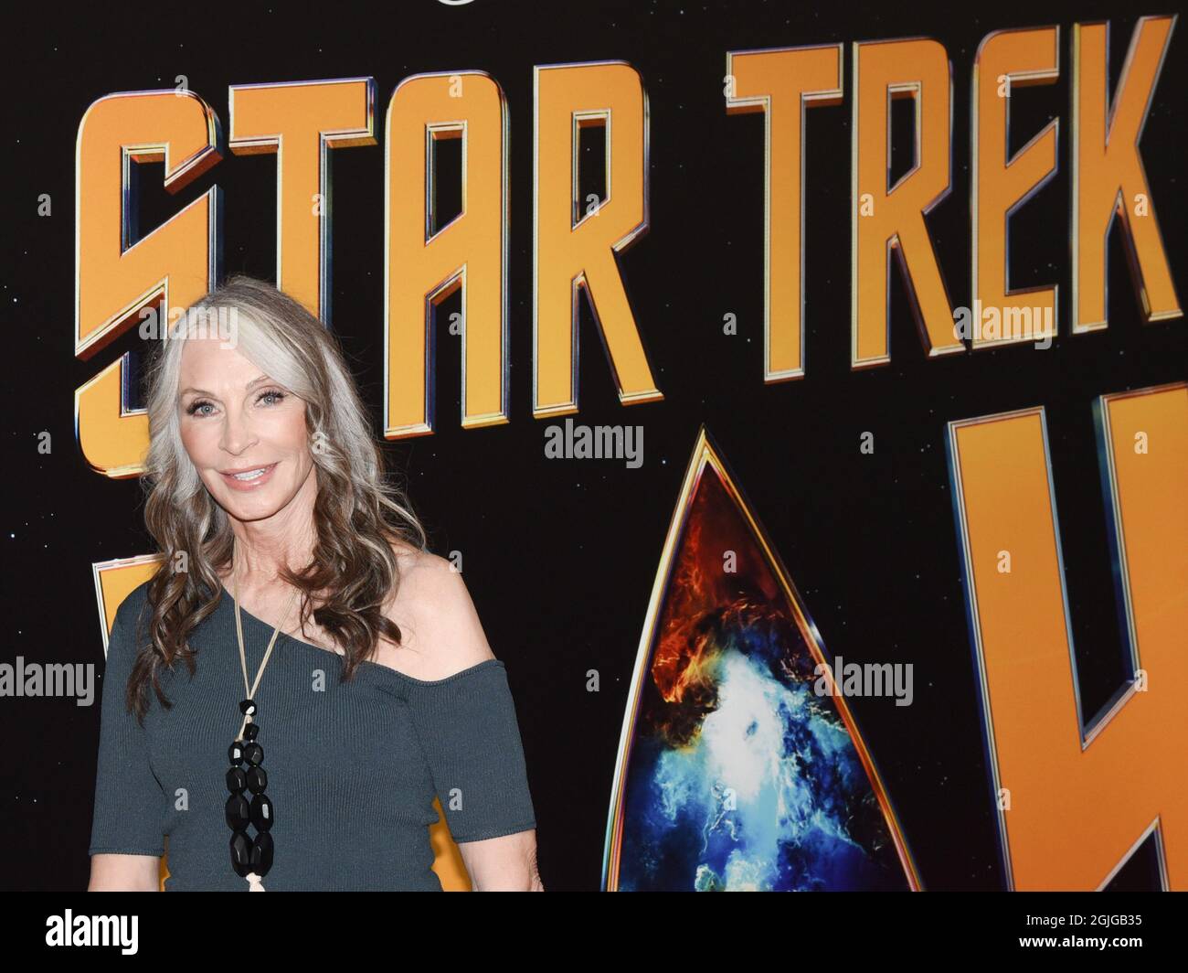 Los Angeles, California, Stati Uniti. 8 settembre 2021. Gates McFadden partecipa alla celebrazione annuale del secondo 'Star Trek Day' di Paramount. (Credit Image: © Billy Bennight/ZUMA Press Wire) Foto Stock