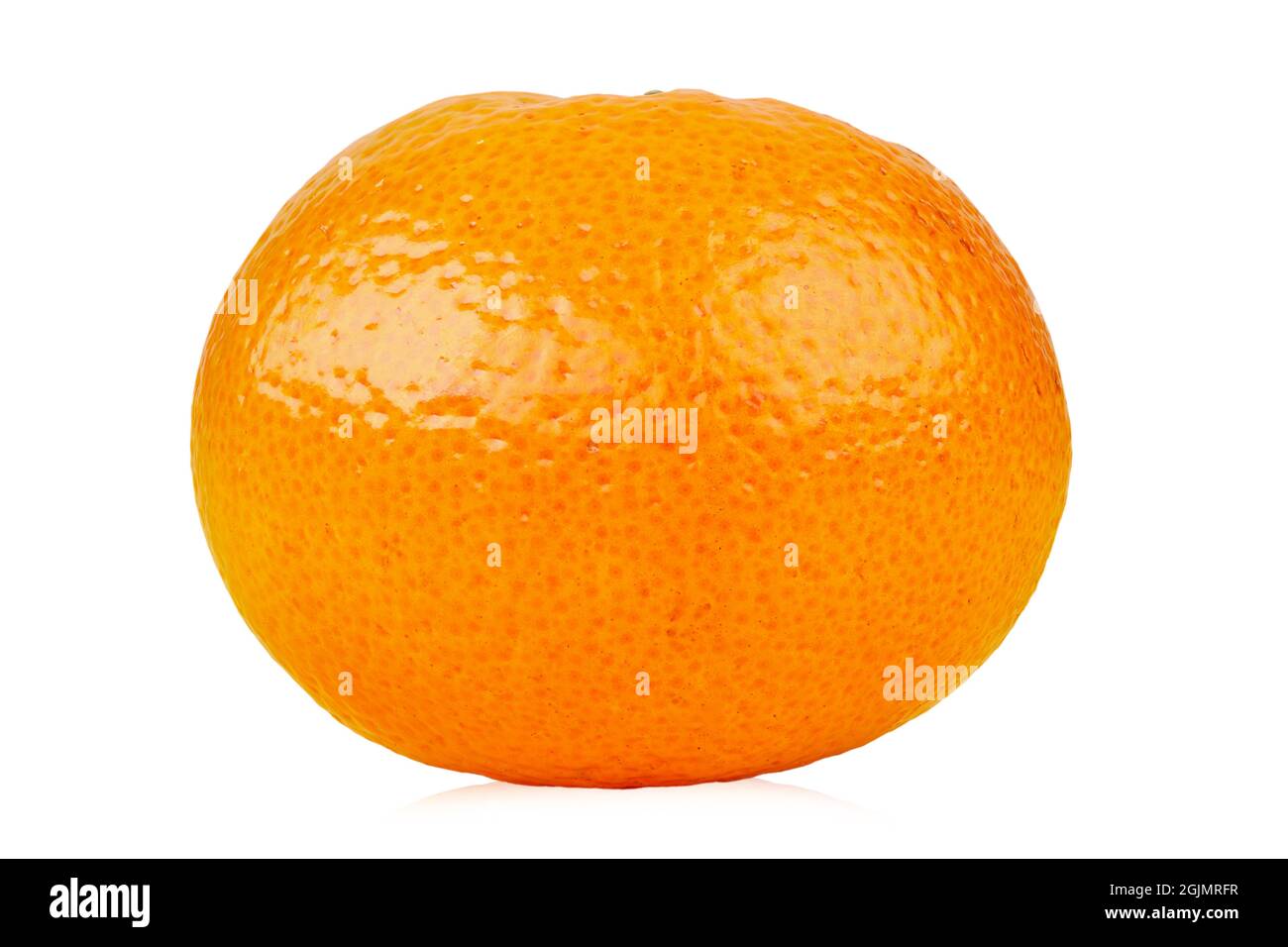 Mandarino, agrumi tangerini isolati su sfondo bianco. Il file contiene il percorso di ritaglio. Foto Stock