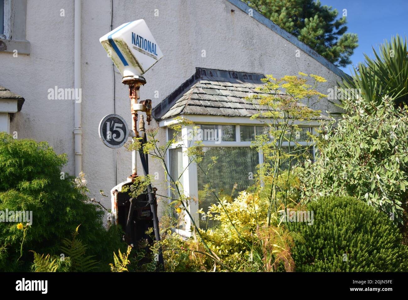 Chiunque per un riempimento in su, andando poco costoso !! Foto Stock