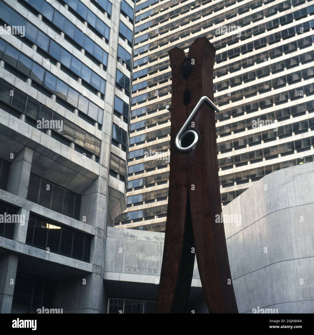 Monumento alla stendibiancheria. Philadelphia, Stati Uniti, 1976 Foto Stock