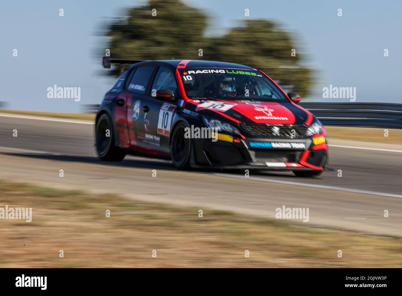 10 BELTRAMELLI Viny (fra), Ropars Racing Team-Motors Legend, Peugeot 208 RC, in azione durante il 5° round del Championnat de France FFSA Tourisme 2021, dal 10 al 12 settembre 2021 sul Circuit de Lédenon, a Lédenon, Francia - Foto Marc de Mattia / DPPI Foto Stock
