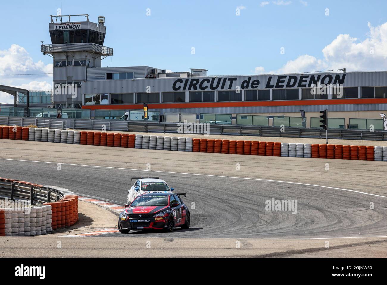 10 BELTRAMELLI Viny (fra), Ropars Racing Team-Motors Legend, Peugeot 208 RC, in azione durante il 5° round del Championnat de France FFSA Tourisme 2021, dal 10 al 12 settembre 2021 sul Circuit de Lédenon, a Lédenon, Francia - Foto Marc de Mattia / DPPI Foto Stock