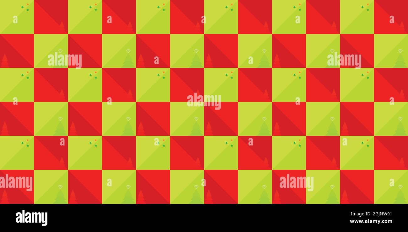 Sfondo astratto colore brillante xmas anniversario stagione tessuto tessuto tessuto avvolgimento carta presente modello senza giunture arte vettore illustrazione Illustrazione Vettoriale