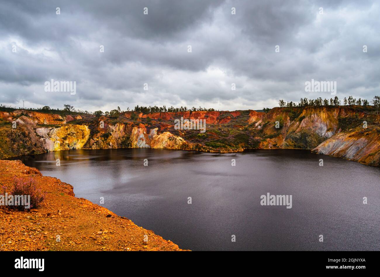 Vecchia miniera di São Domingos Foto Stock