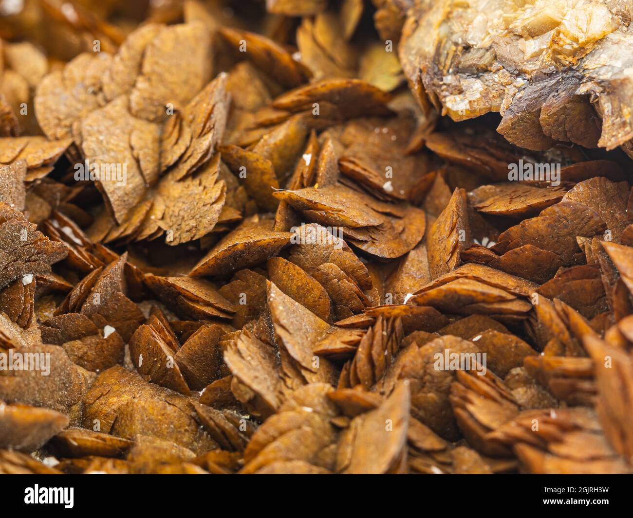 campione di minerale di siderite Foto Stock