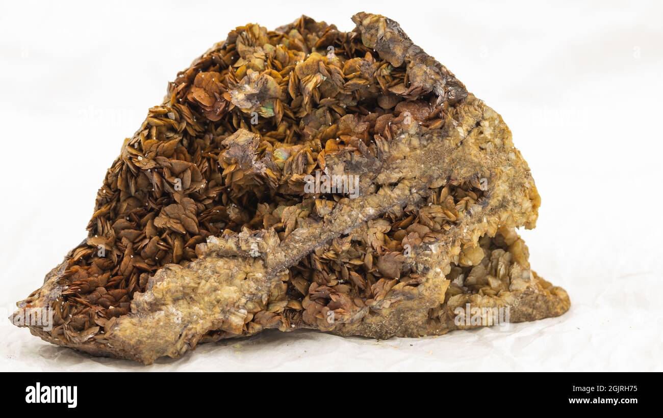campione di minerale di siderite Foto Stock