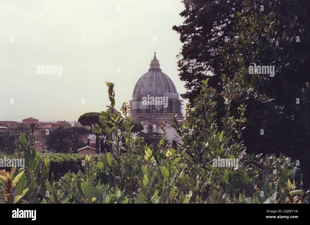 Girato dalla cupola della basilica di san pietro immagini e fotografie