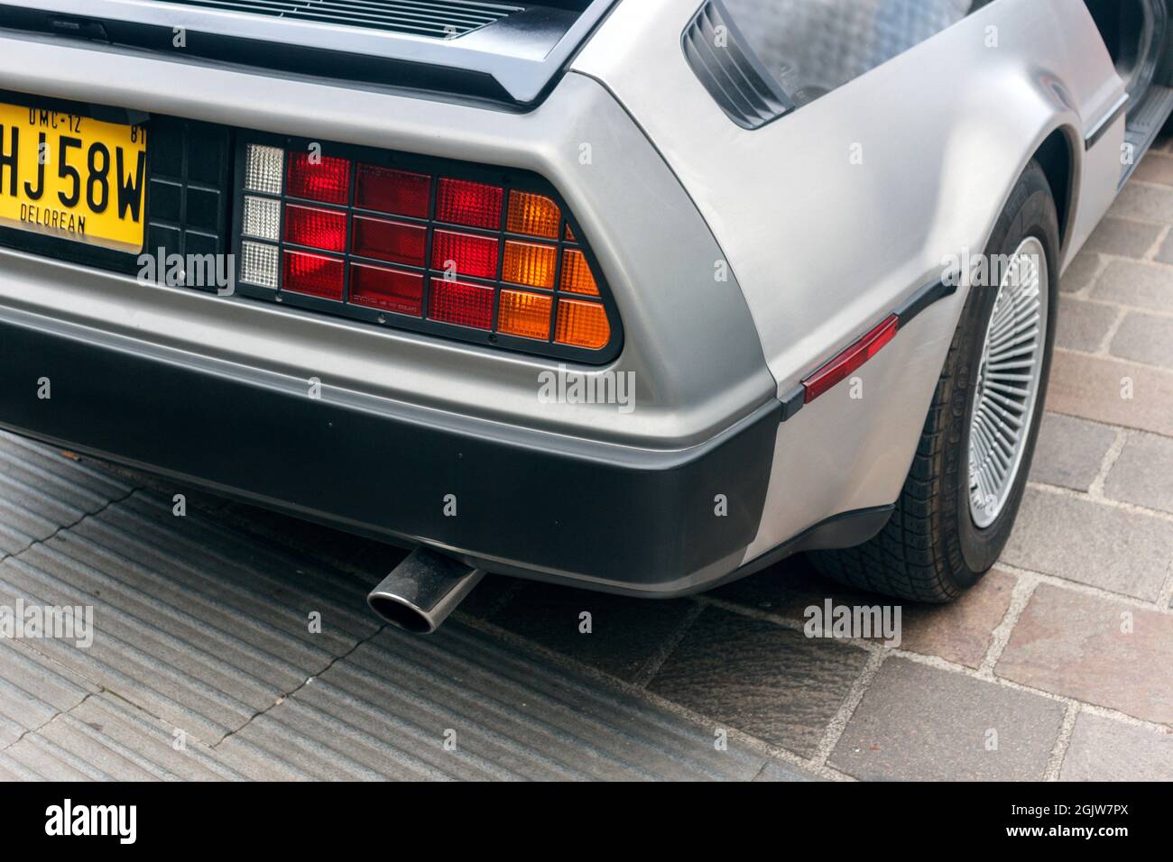 DMC DeLorean. Il Bradford Classic 2021. Foto Stock