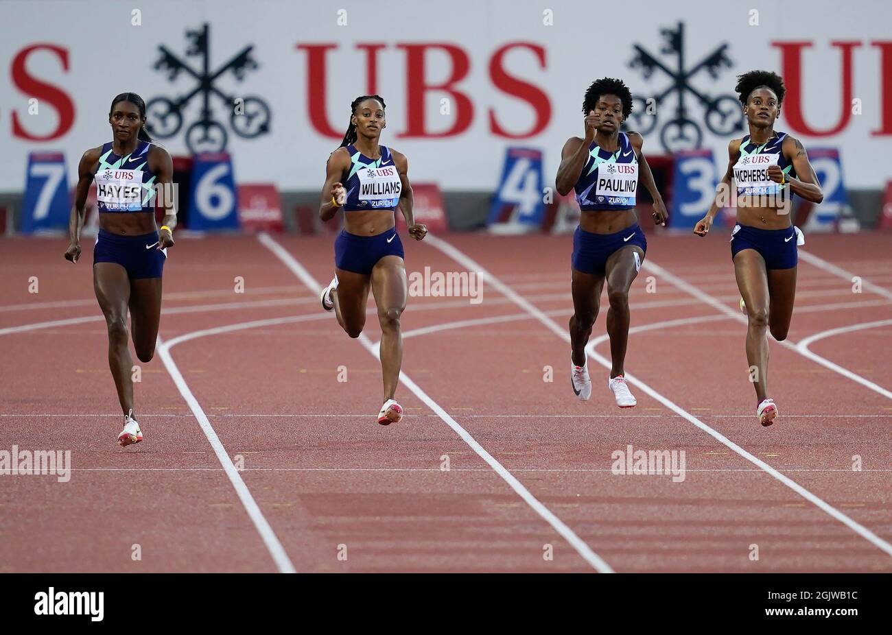 Zurigo, 09 settembre 2021 visto in azione durante la Wanda Diamond League allo Stadio Litzigrund Zurigo Svizzera il 09 2021 settembre GlennSports Foto Stock