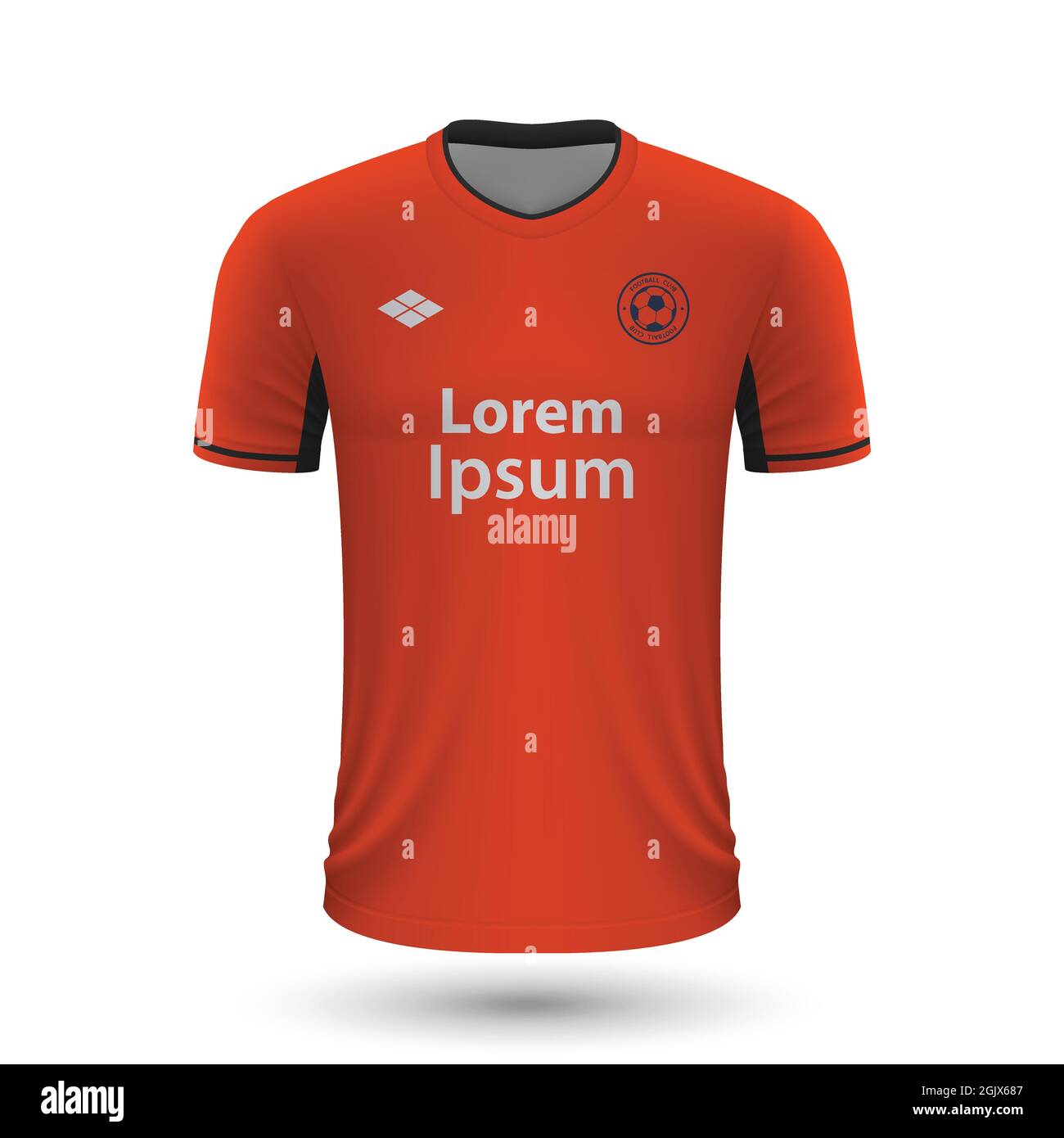 Maglia da calcio realistica Lorient 2022, modello in maglia per divisa da  calcio. Illustrazione vettoriale Immagine e Vettoriale - Alamy
