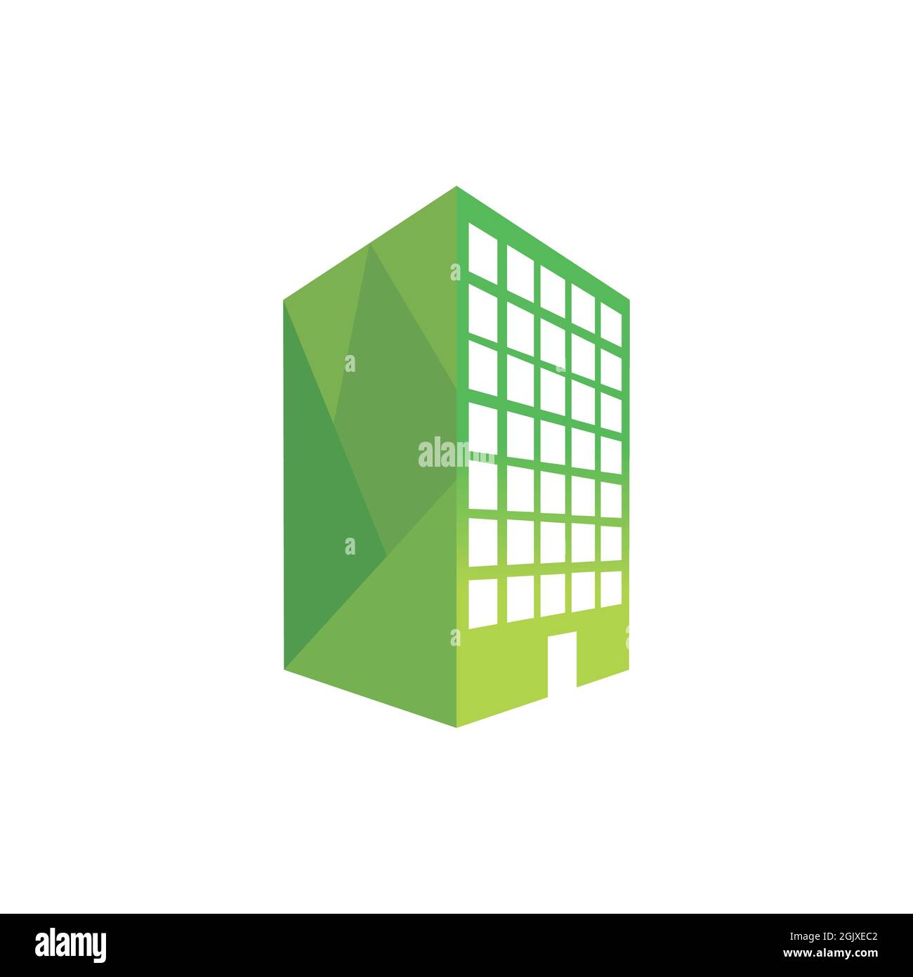 astratto edificio appartamento logo icona flat vettoriale concetto grafico semplice design elegante Illustrazione Vettoriale