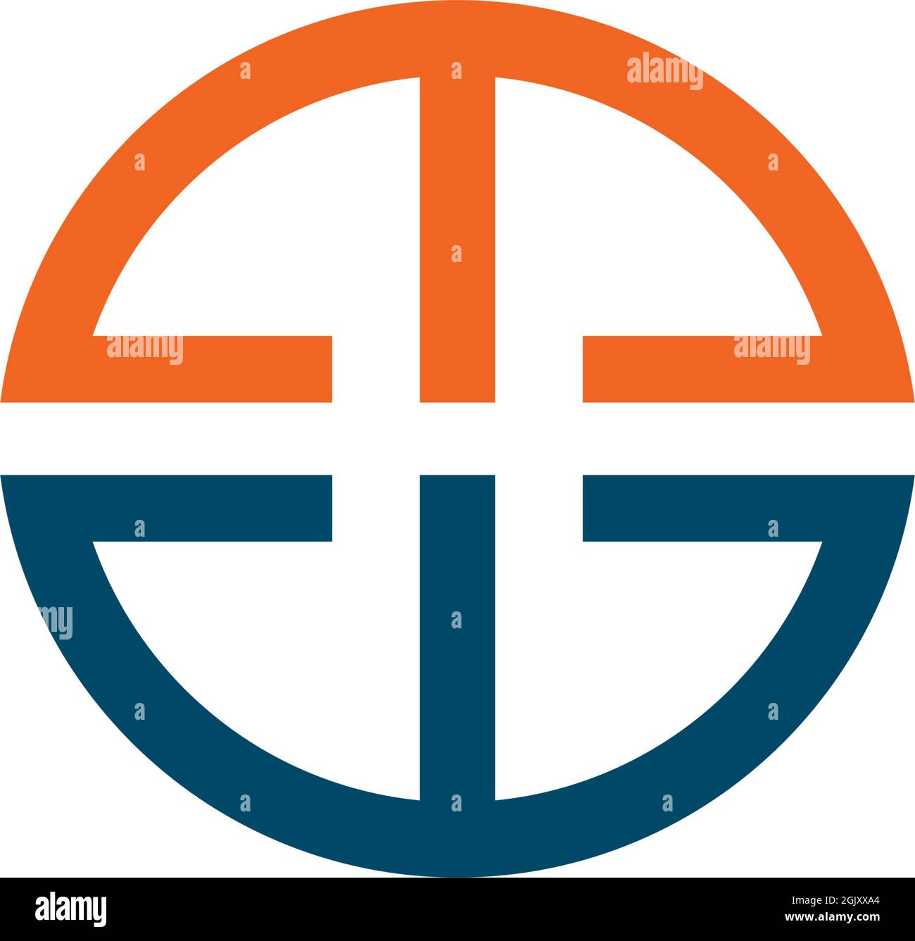 Modello di illustrazione vettoriale dell'icona iniziale del logo della lettera MW Illustrazione Vettoriale