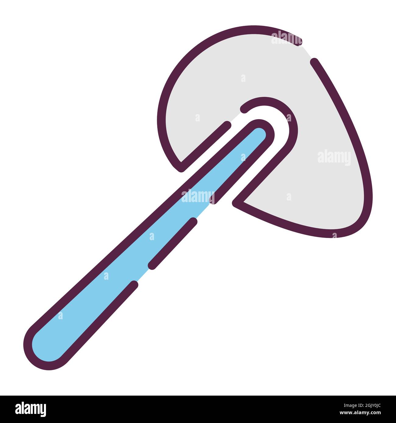 Vettore icona di riflesso - stile di taglio linea - illustrazione semplice, tratto modificabile, vettore modello di disegno, ideale per stampe, poster, pubblicità, annou Illustrazione Vettoriale