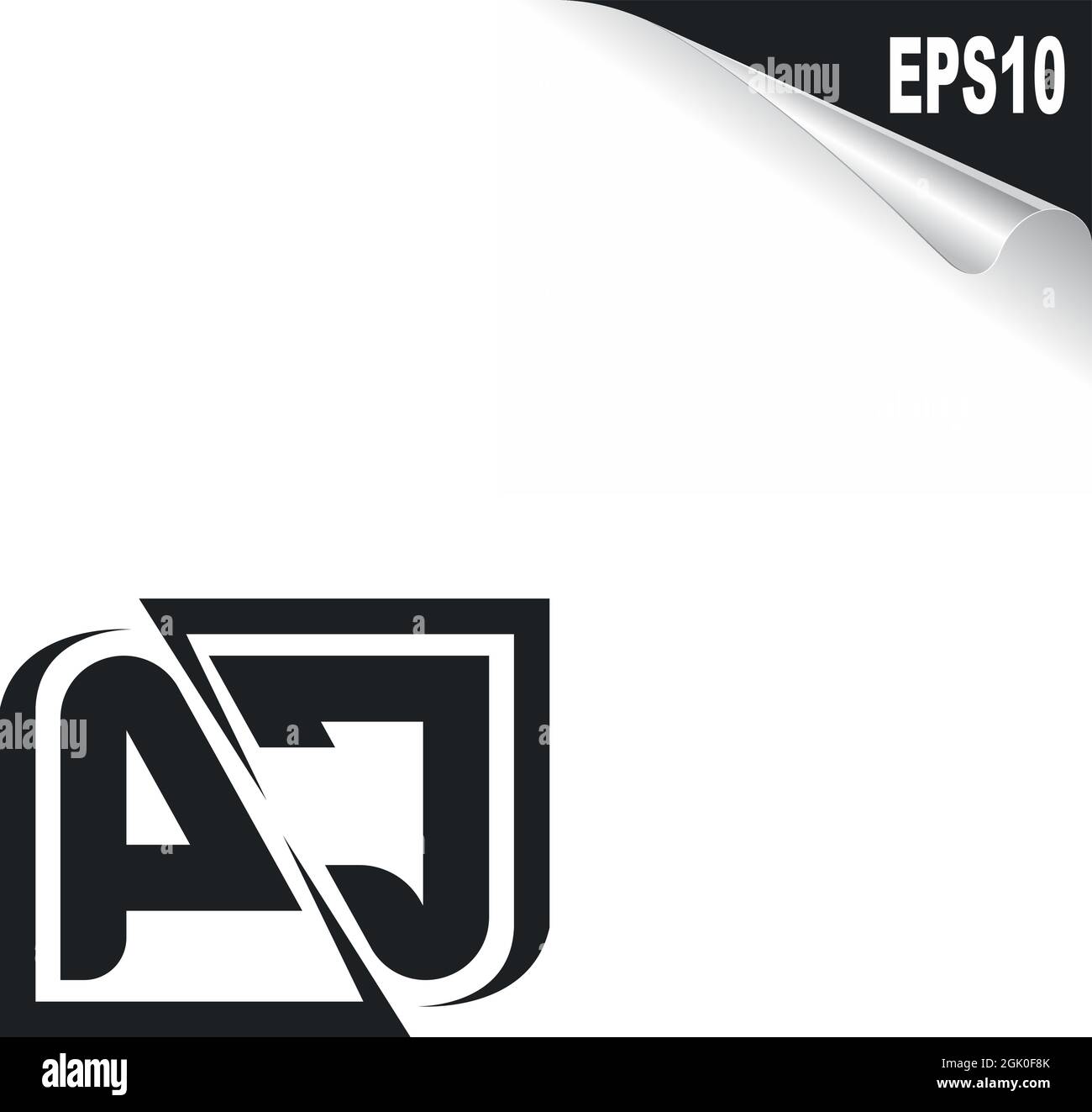 Design iniziale del logo del PC con stile di forma, branding aziendale con logo. Illustrazione Vettoriale