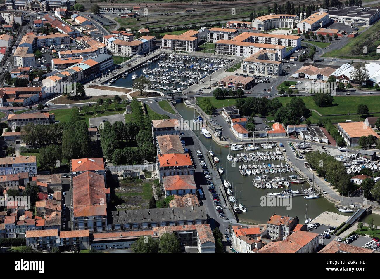 FRANCIA CHARENTE-MARITIME (17)PORTO DI ROCHEFORT Foto Stock