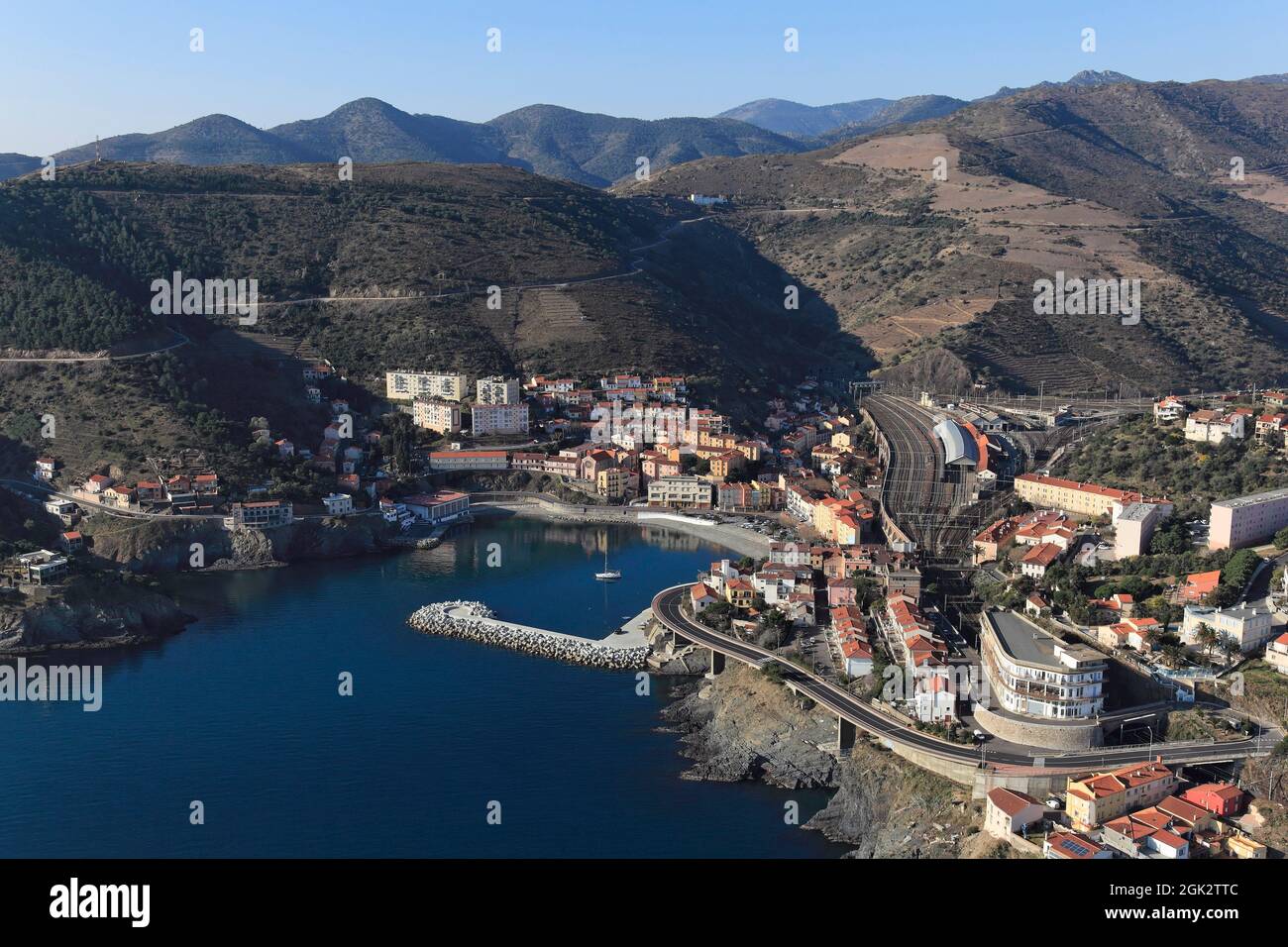 FRANCIA PIRENEI ORIENTALI (66): CERBERE Foto Stock