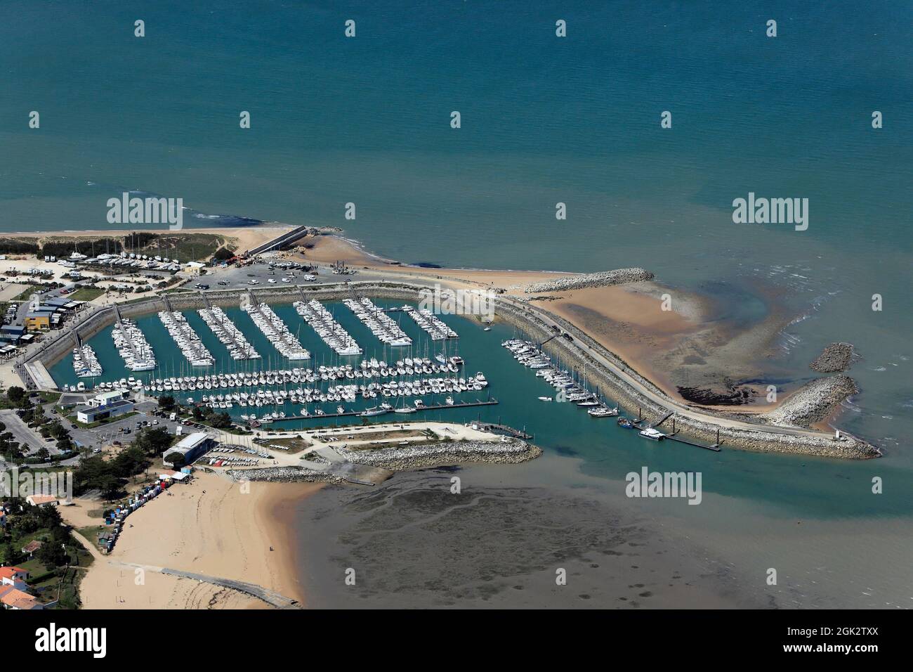 FRANCIA CHARENTE-MARITIME (17) PORTO DI SAINT DENIS D'OLERON Foto Stock