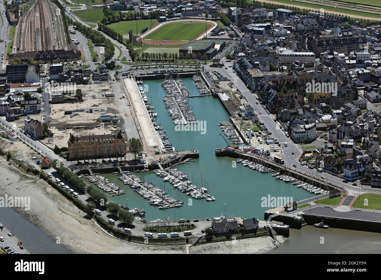 FRANCIA (NORMANDIA) CALVADOS (14) DEAUVILLE Foto Stock