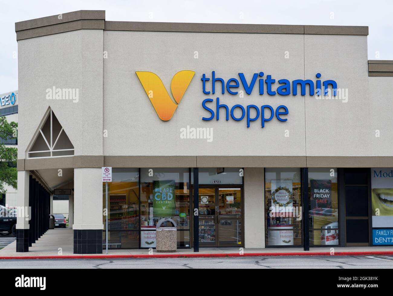 Humble, Texas USA 11-28-2019: Il negozio di Vitamin Shoppe in Humble, Texas. Foto Stock