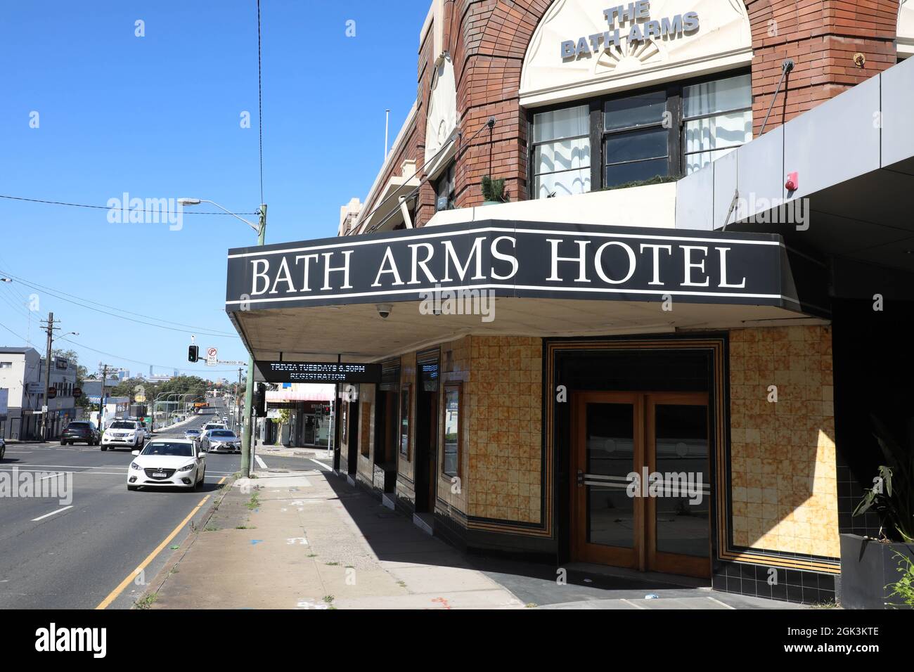 Bath Arms Hotel, 348 Parramatta Road, Burwood NSW 2134 Foto Stock