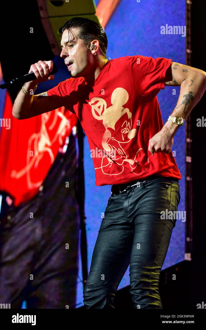 Napa California, 3 settembre 2021, G Eazy si esibisce sul palco al BottleRock 2021. Crediti: Ken Howard Images / Alamy Foto Stock