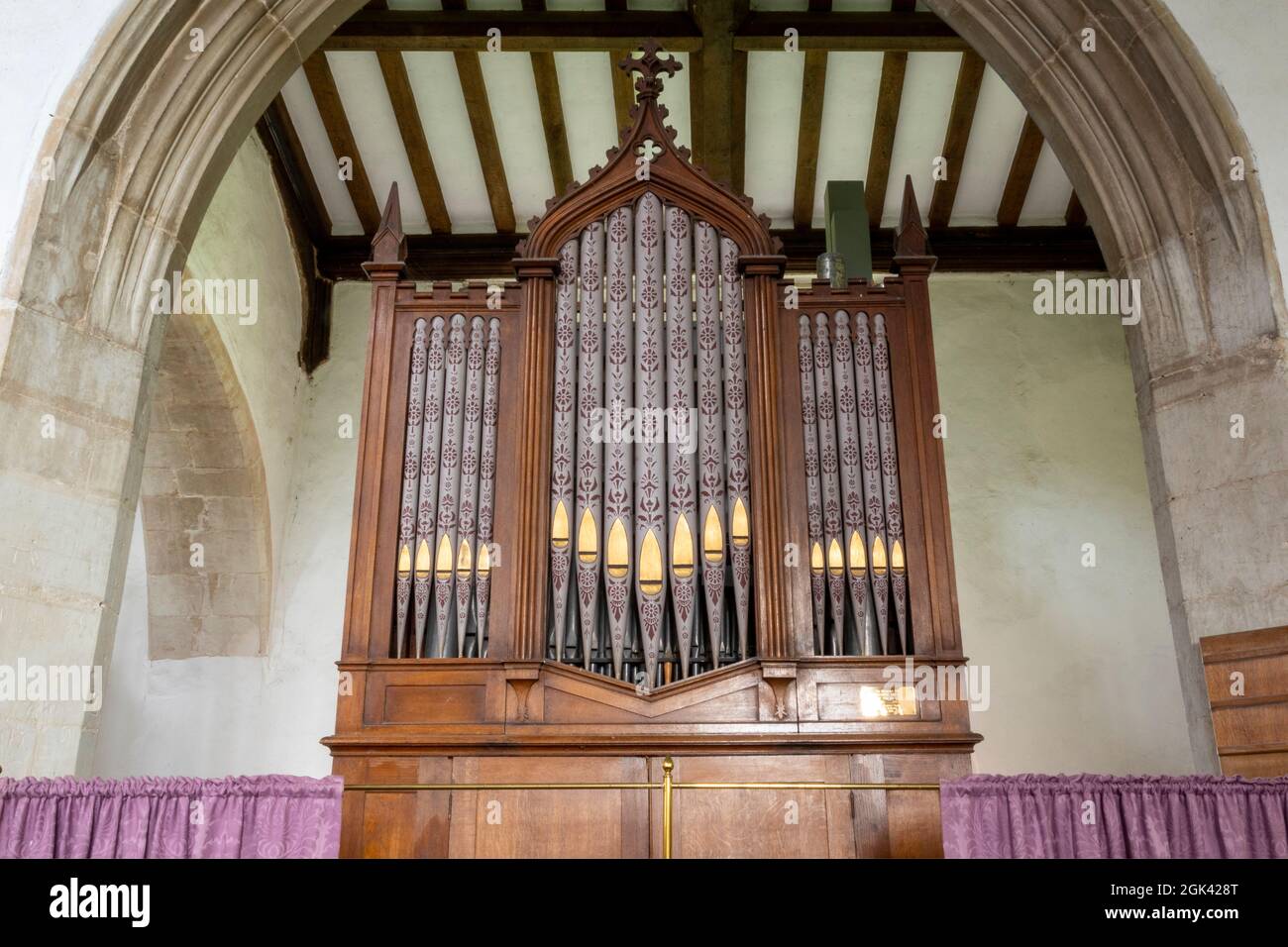 Tutti i Santi Ashdon Chiesa. Essex. REGNO UNITO Foto Stock