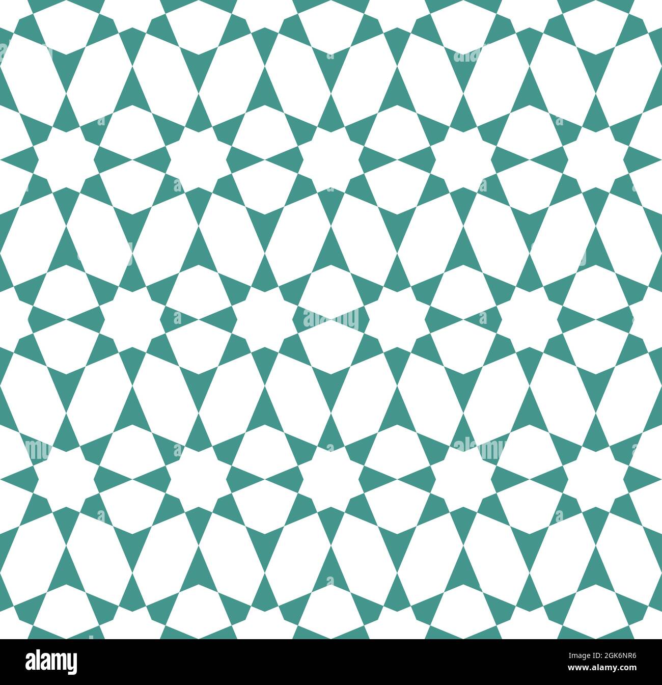 Decorazioni geometriche senza cuciture basate su arte islamica tradizionale ottimo design per tessuto, tessuto, copertina, carta da imballaggio, sfondo. Illustrazione Vettoriale