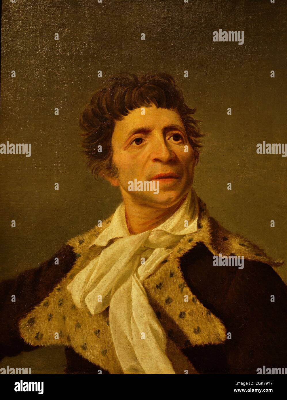 Jean-Paul Marat (1743-1793) révolutionnaire vers 1793 Foto Stock