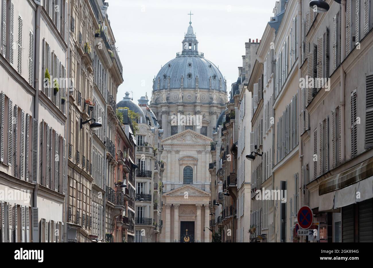 La Chiesa del Val-de-Grace è una chiesa cattolica romana nel 5 ° arrondissement di Parigi, Francia. Foto Stock