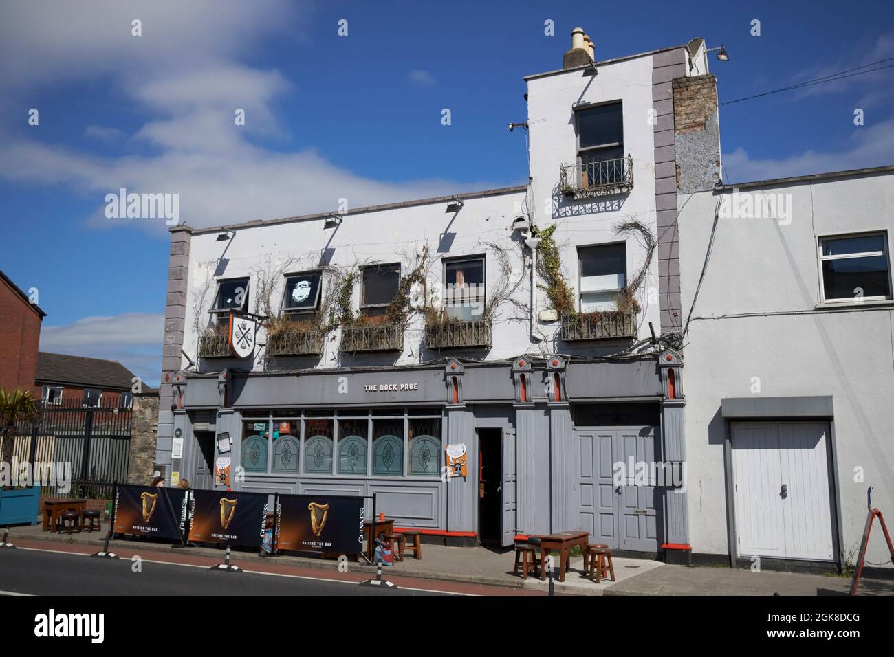 la pagina posteriore sport bar phibsborough dublino, repubblica d'irlanda Foto Stock