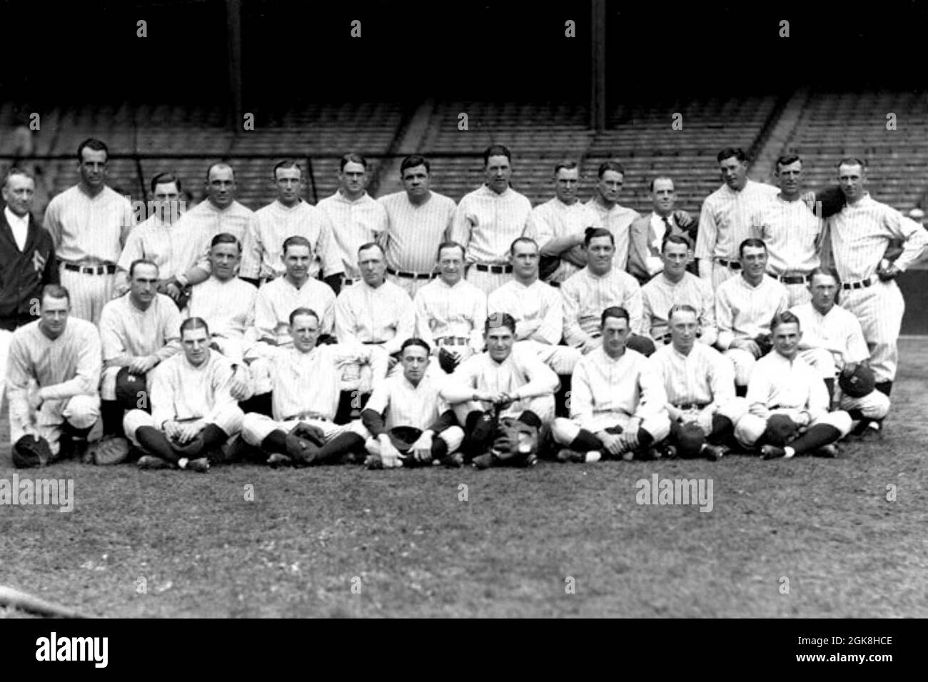 New York Yankees, 19 ottobre 1926. Foto Stock