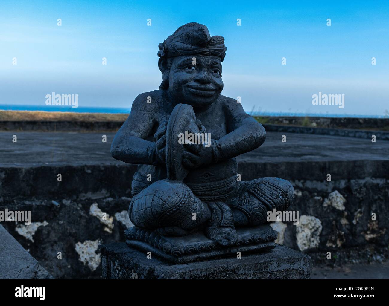 tradizionale statua balinese Foto Stock