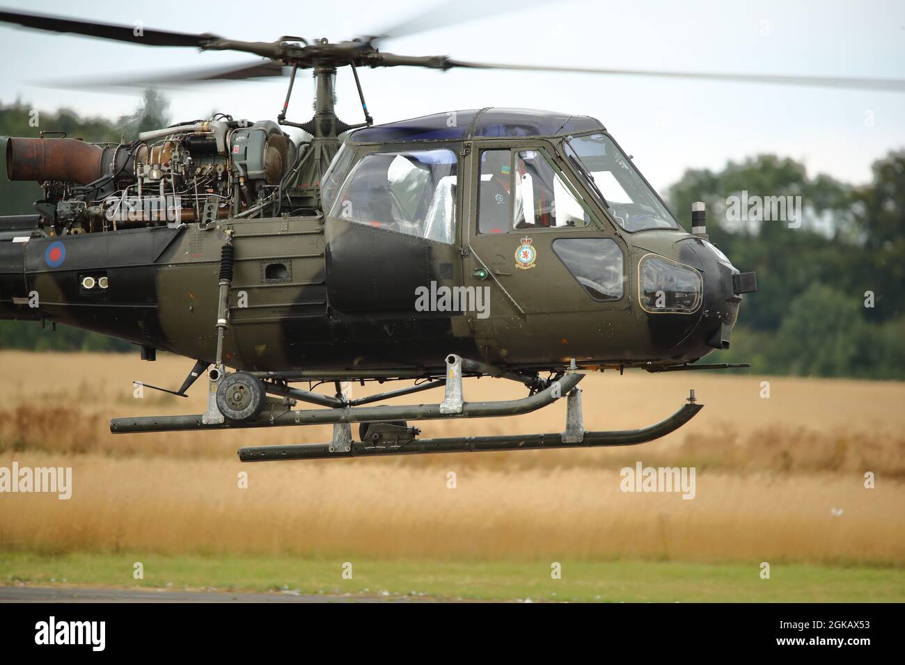 Westland Scout AH.1 XT626 all'Abingdon Air & Country Show 2021 Foto Stock