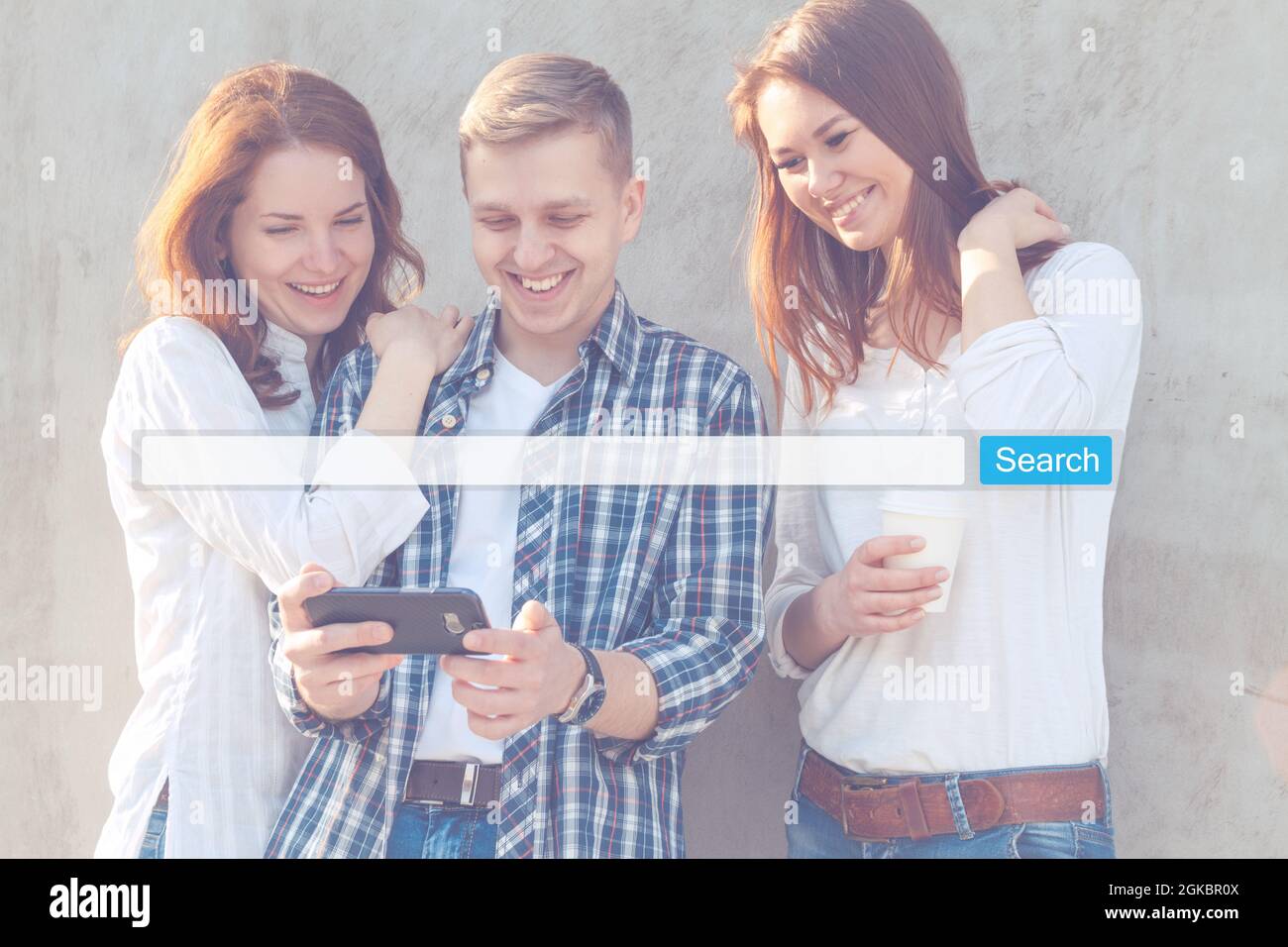 Ottimizzazione dei motori di ricerca Internet navigazione in linea SEO Foto Stock