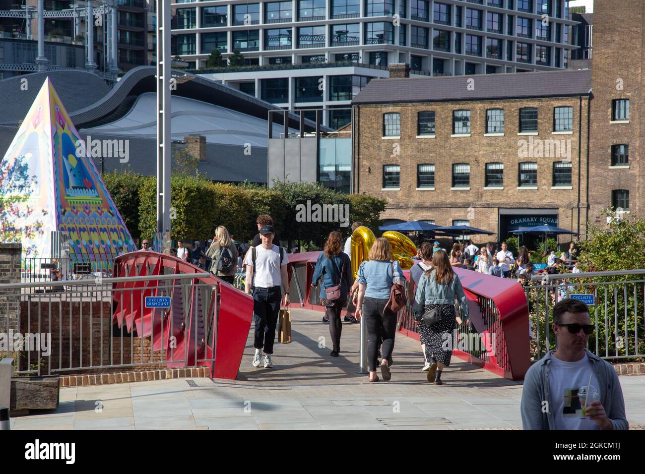 Esperance Bridge, King's Cross, Londra, Regno Unito Foto Stock