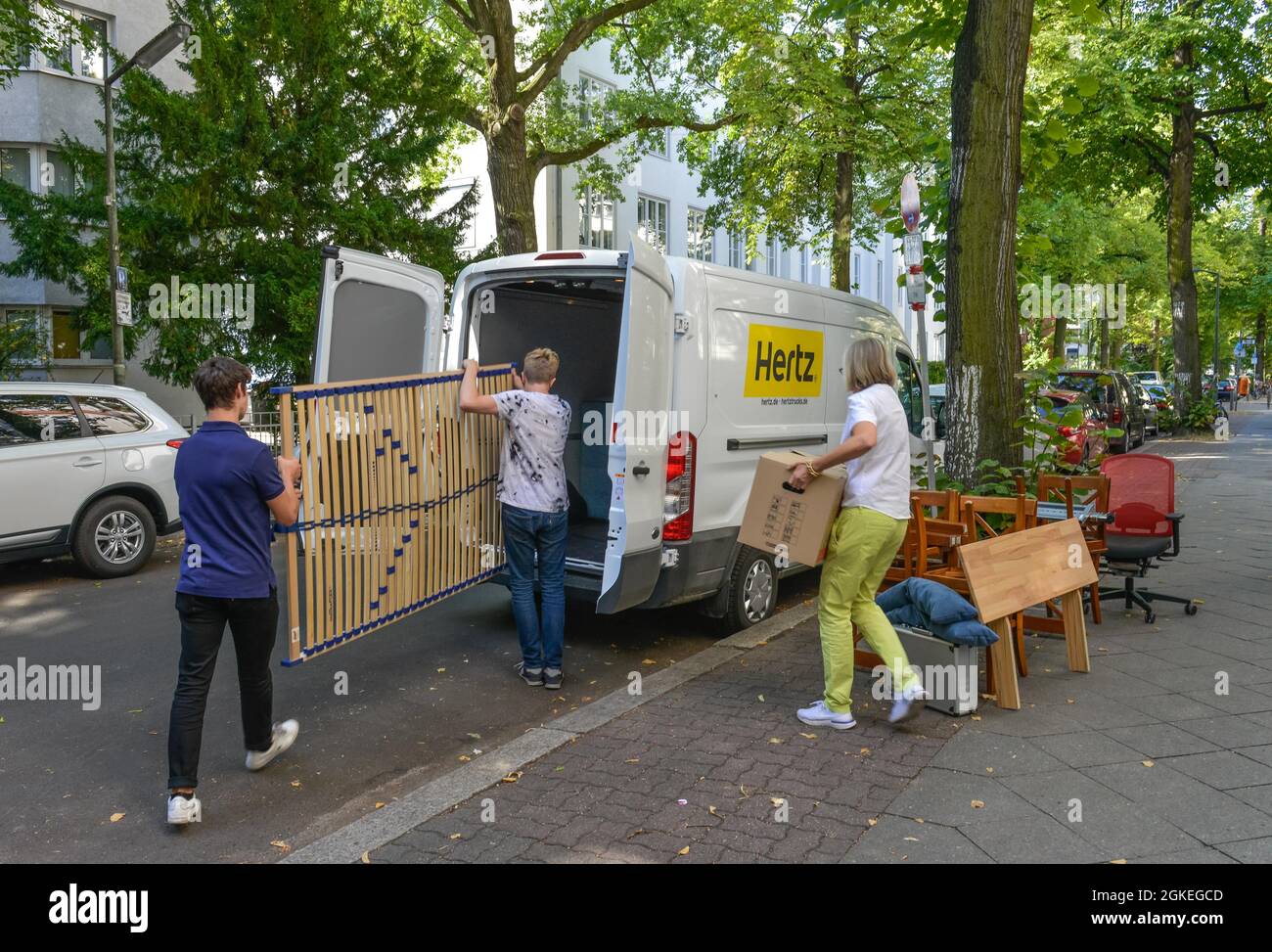 Delocalizzazione, Berlino, Germania Foto Stock