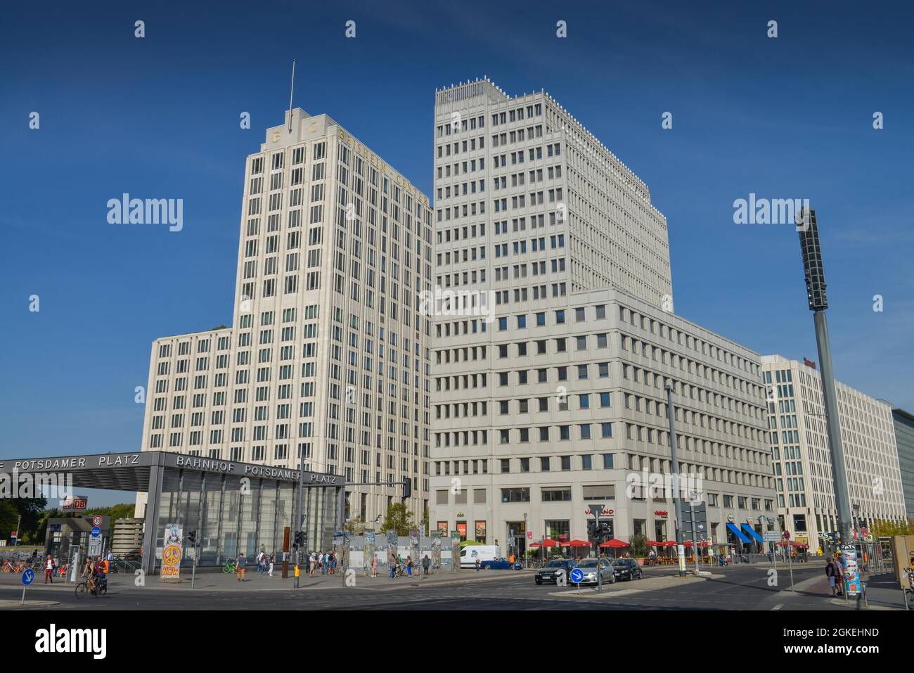 Beisheim Centre, Potsdamer Platz, Tiergarten, Mitte, Berlino, Germania Foto Stock