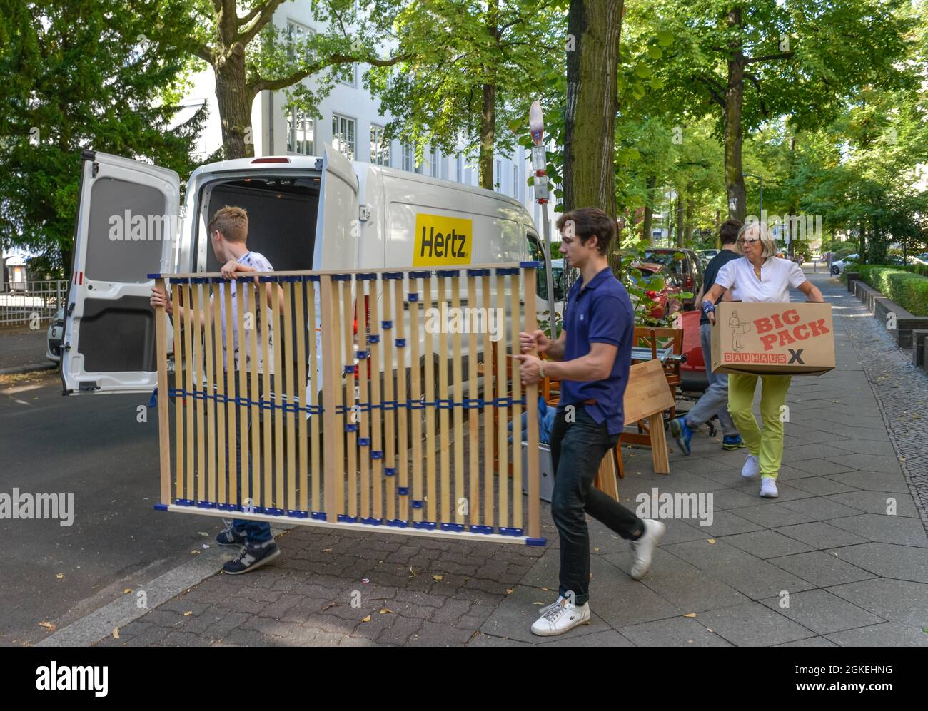 Delocalizzazione, Berlino, Germania Foto Stock