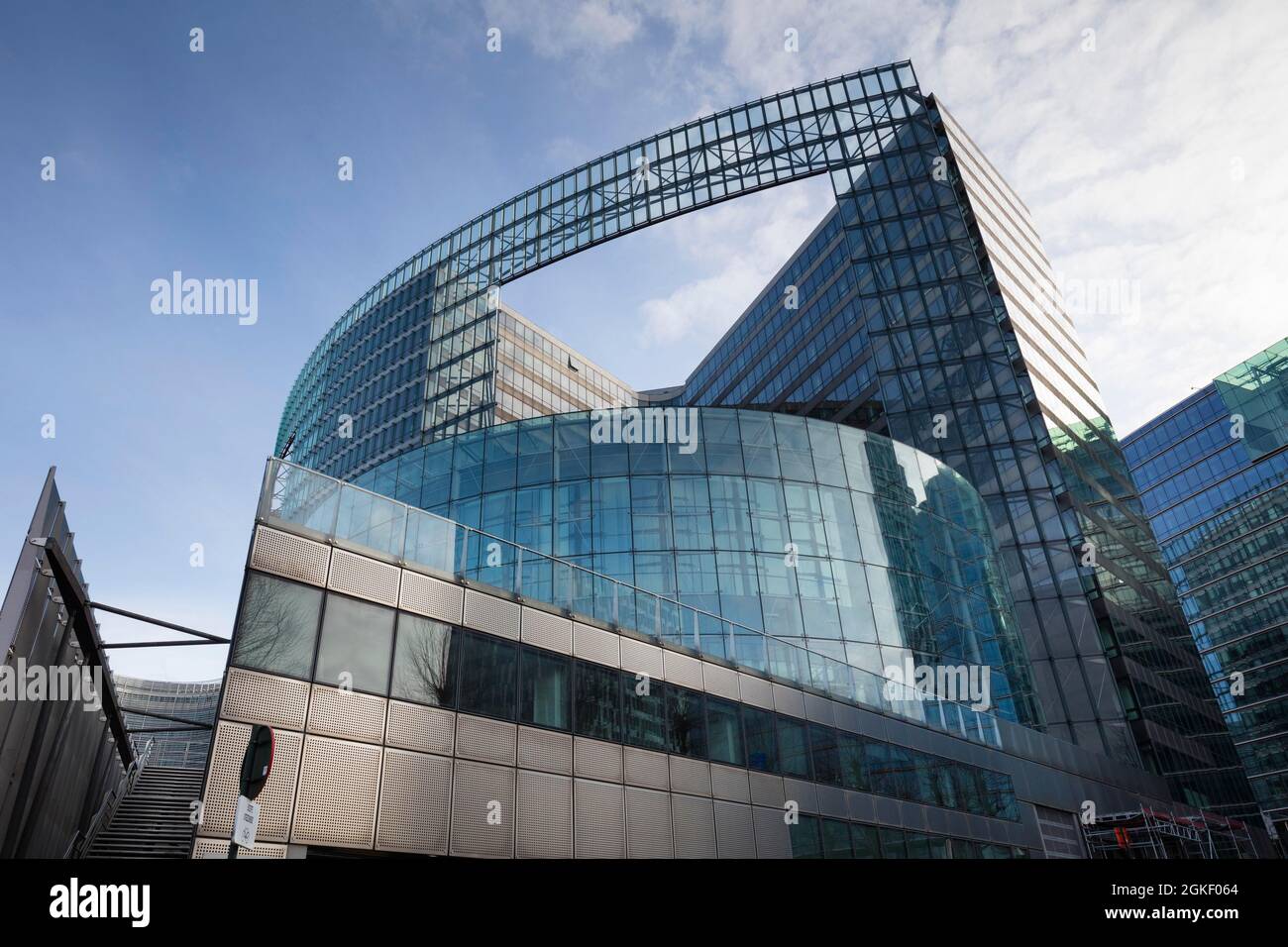 Quartiere della Commissione europea, Bruxelles, Belgio Foto Stock