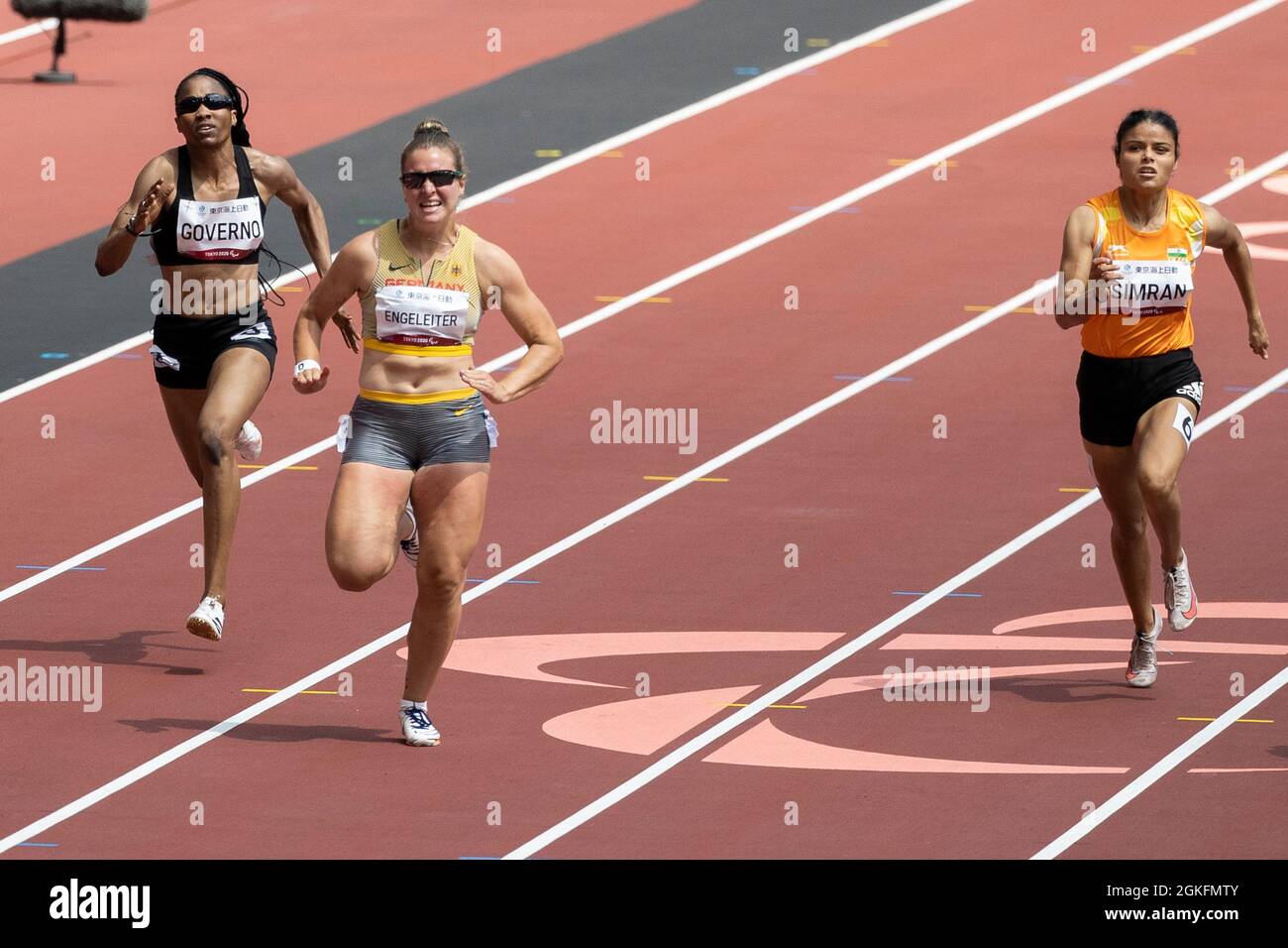 NAKASE (MIHAMA-KU CHIBA-SHI), GIAPPONE - AGOSTO 31: WERWAS am Tag (7) der Paralympics (Paralympische Spiele) Tokio 2020 waehrend der Leichtathletik Wett Foto Stock