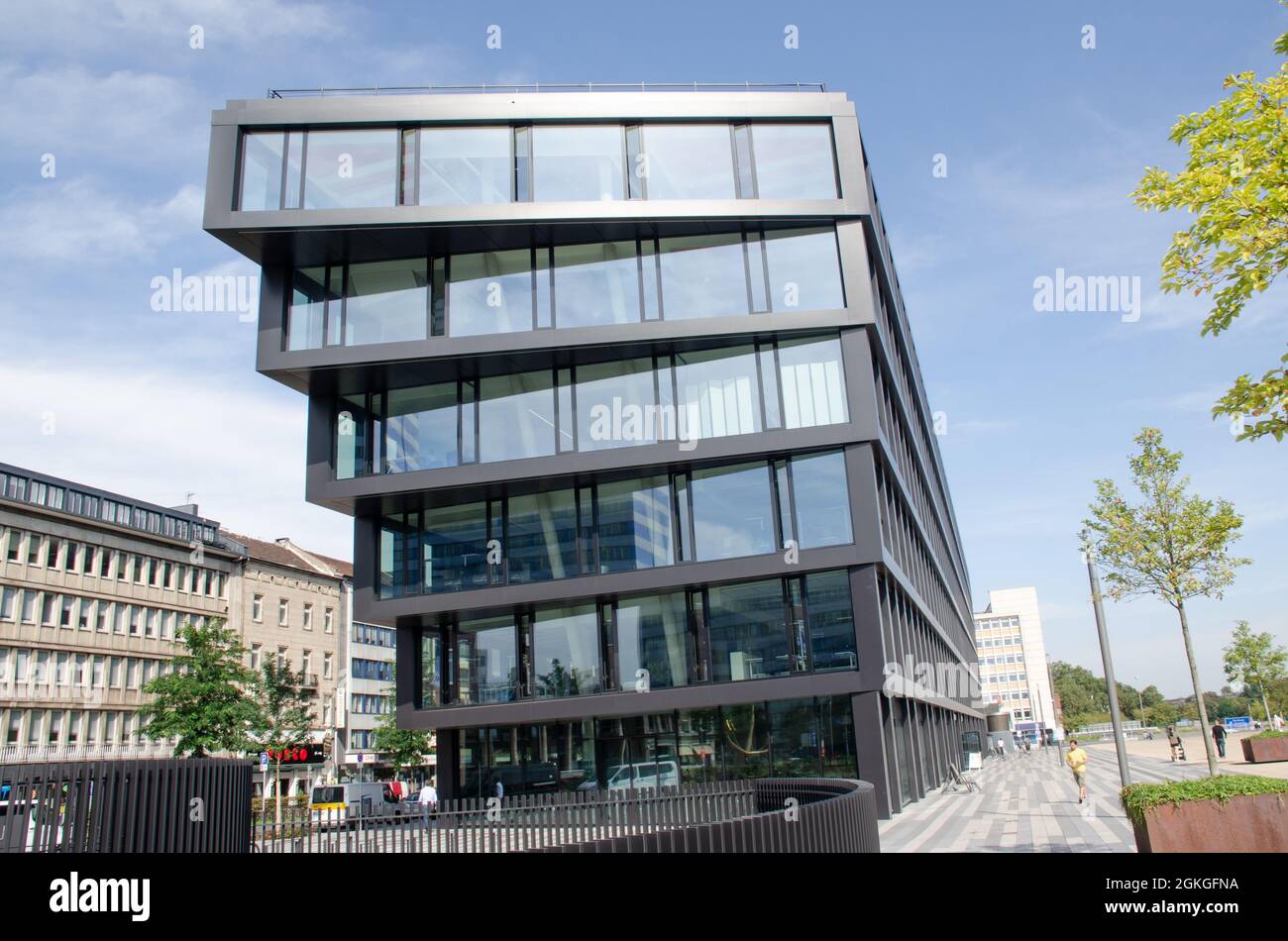 Duisburg : Mercator-One am Portsmouthplatz Foto Stock