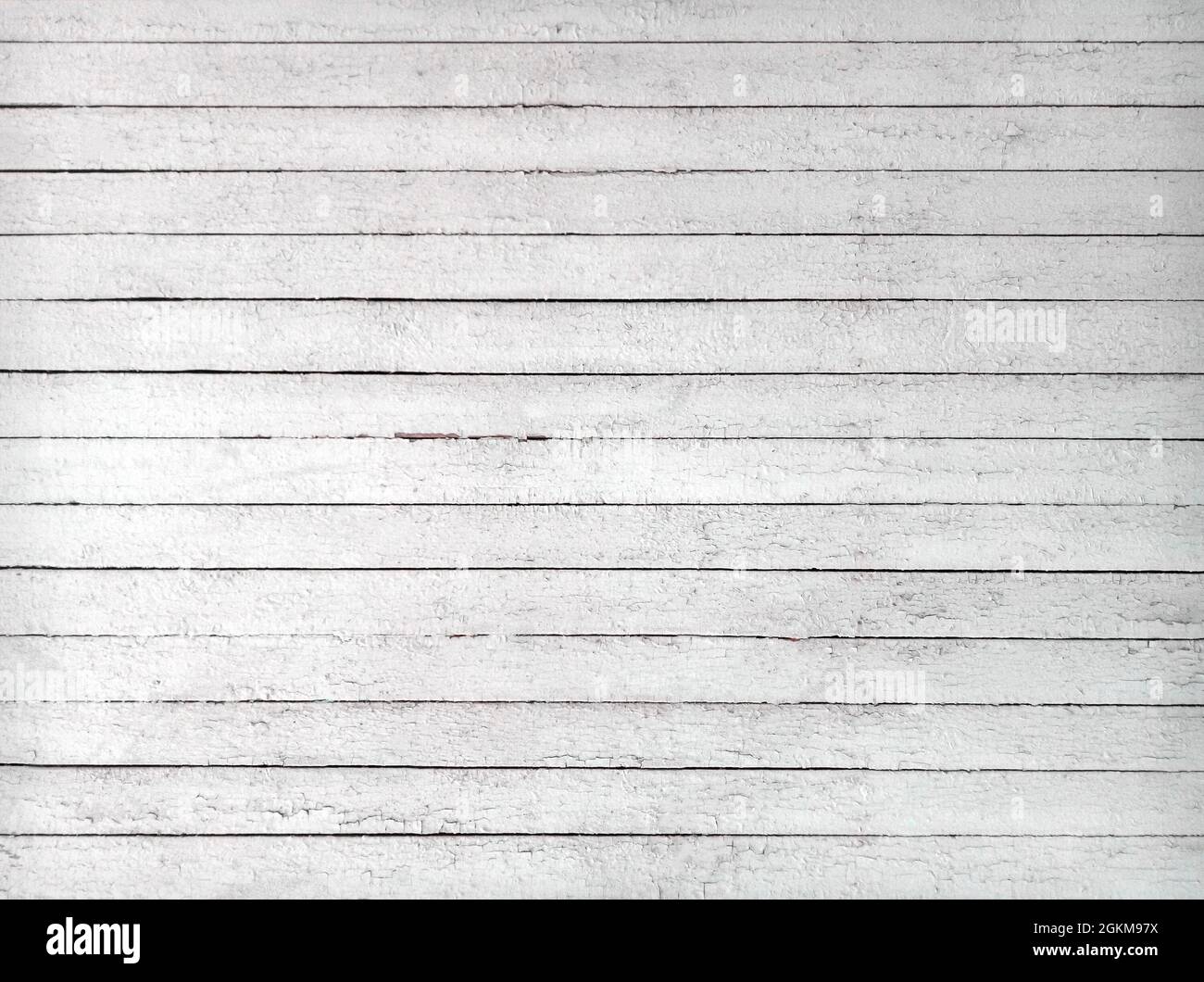 In bianco e nero la consistenza dello sbozzato doghe in legno Foto Stock