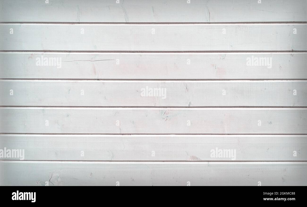 In bianco e nero la consistenza dello sbozzato doghe in legno Foto Stock