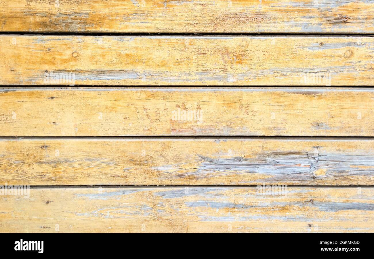 Marrone chiaro vecchio graffiato legno pannello di sfondo per il vostro progetto Foto Stock
