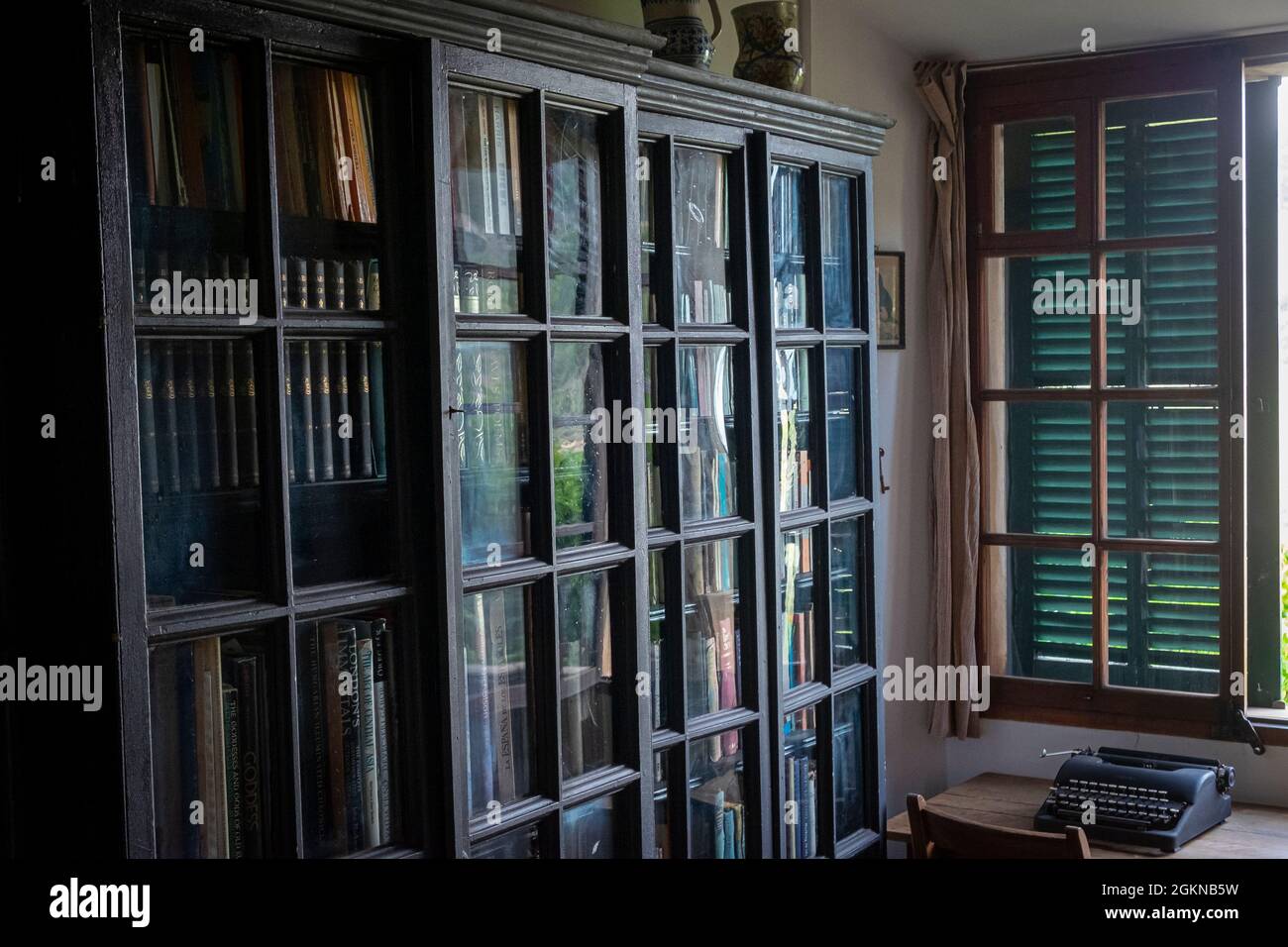 Casa dello scrittore inglese Robert Graves a Deià, Maiorca, Spagna Foto Stock