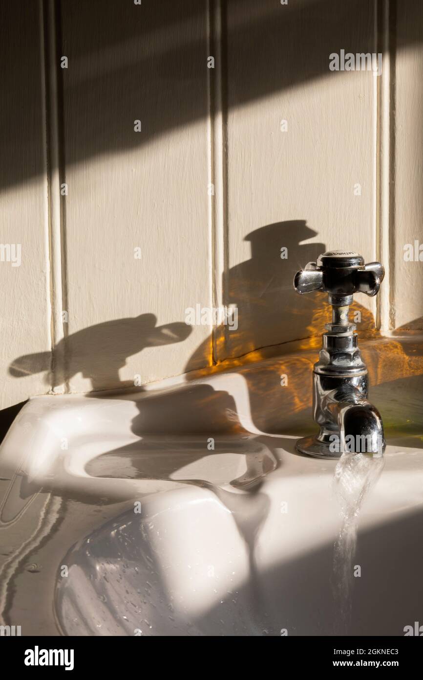 Rubinetto di corsa, Regno Unito Foto Stock